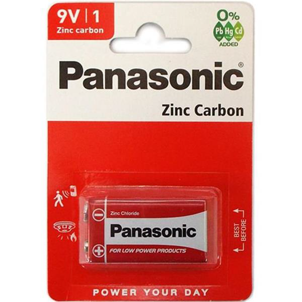 Panasonic Red Zinc, 9V blokk c